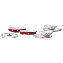 Carregar imagem no visualizador da galeria, Conjunto de Jantar para 2 Pessoas - La Boule 7 Peças Natal