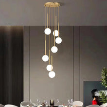 Carregar imagem no visualizador da galeria, Luminária Pendente Nordic Esférica Britânica