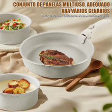 Carregar imagem no visualizador da galeria, Kit Panelas Antiaderentes Premium com Cabo Removível – Edição Limitada