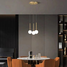 Carregar imagem no visualizador da galeria, Luminária Pendente Nordic Esférica Britânica