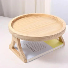 Carregar imagem no visualizador da galeria, Bandeja Porta Copos para Sofá em Bambu