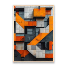 Carregar imagem no visualizador da galeria, Quadro Aurora Alaranjada