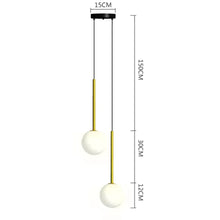 Carregar imagem no visualizador da galeria, Luminária Pendente Nordic Esférica Britânica
