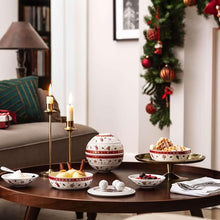 Carregar imagem no visualizador da galeria, Conjunto de Jantar para 2 Pessoas - La Boule 7 Peças Natal
