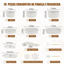 Carregar imagem no visualizador da galeria, Kit Panelas Antiaderentes Premium com Cabo Removível – Edição Limitada
