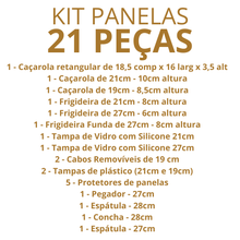 Carregar imagem no visualizador da galeria, Kit Panelas Antiaderentes Premium com Cabo Removível – Edição Limitada
