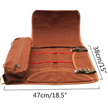 Carregar imagem no visualizador da galeria, Bolsa Profissional para Bartender em Lona – Estojo de Viagem para Kit Bar (sem ferramentas)
