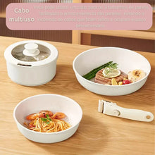 Carregar imagem no visualizador da galeria, Kit Panelas Antiaderentes Premium com Cabo Removível – Edição Limitada
