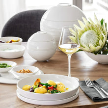 Carregar imagem no visualizador da galeria, Conjunto de Jantar para 2 Pessoas - La Boule 7 Peças Branco
